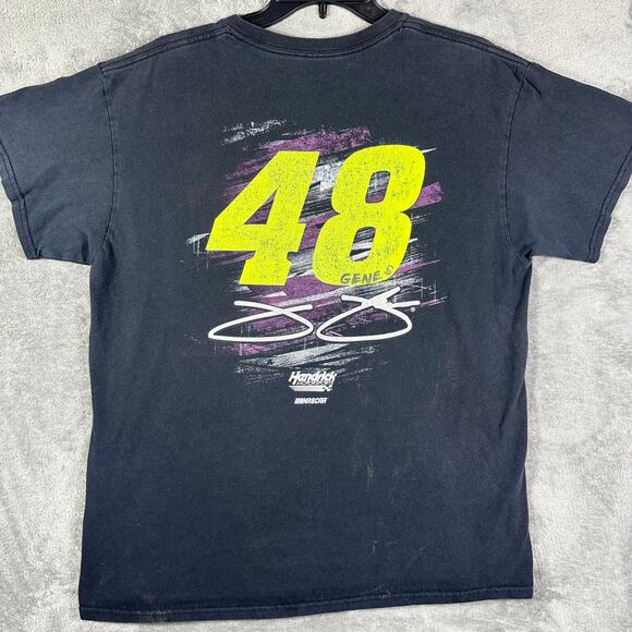 Jimmie Johnson 48 Hendrick Motorsports Racing T Shirt Mens Large - Picture 7 of 8